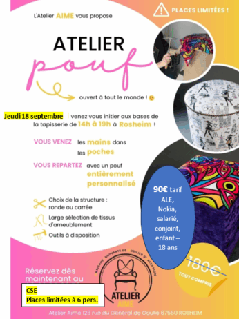 atelier Pouf