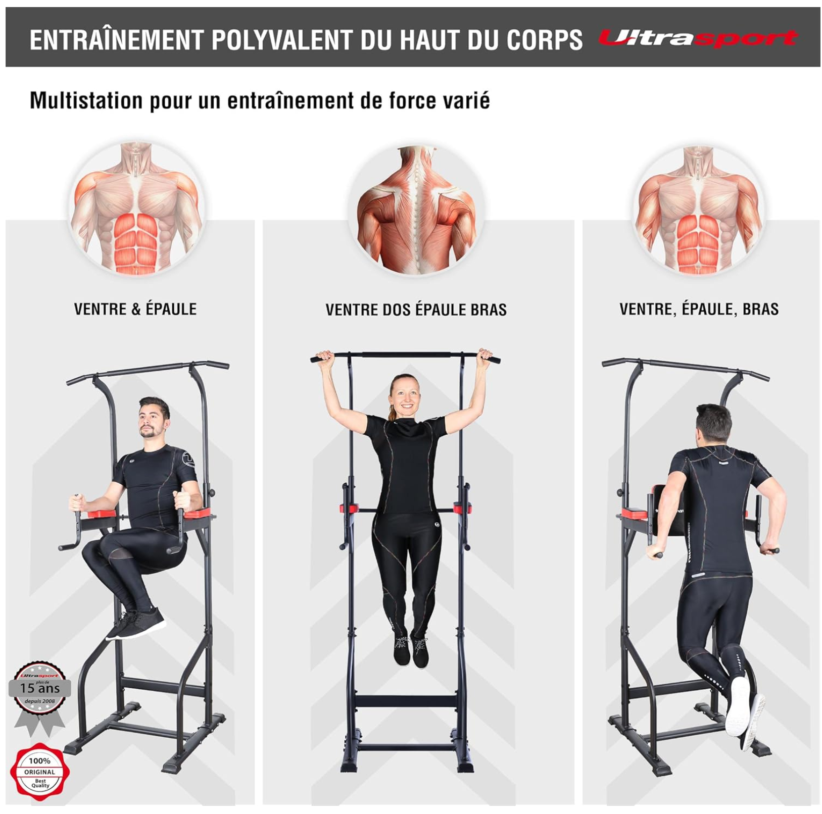 Vends une tour de musculation en très bone état.