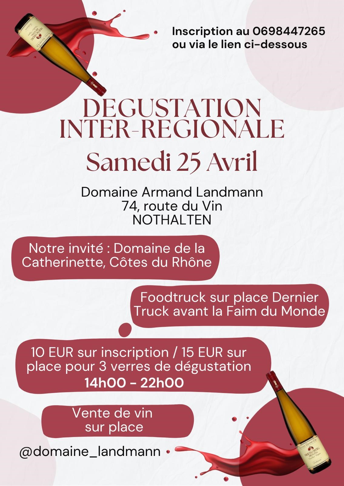 Découverte Domaine Landmann à Nothalten