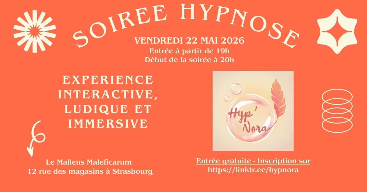 Soirée Hypnose de spectacle ludique et interactive