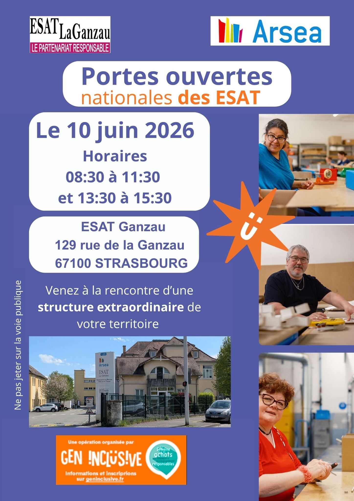 Portes ouvertes à l&rsquo;ESAT Ganzau