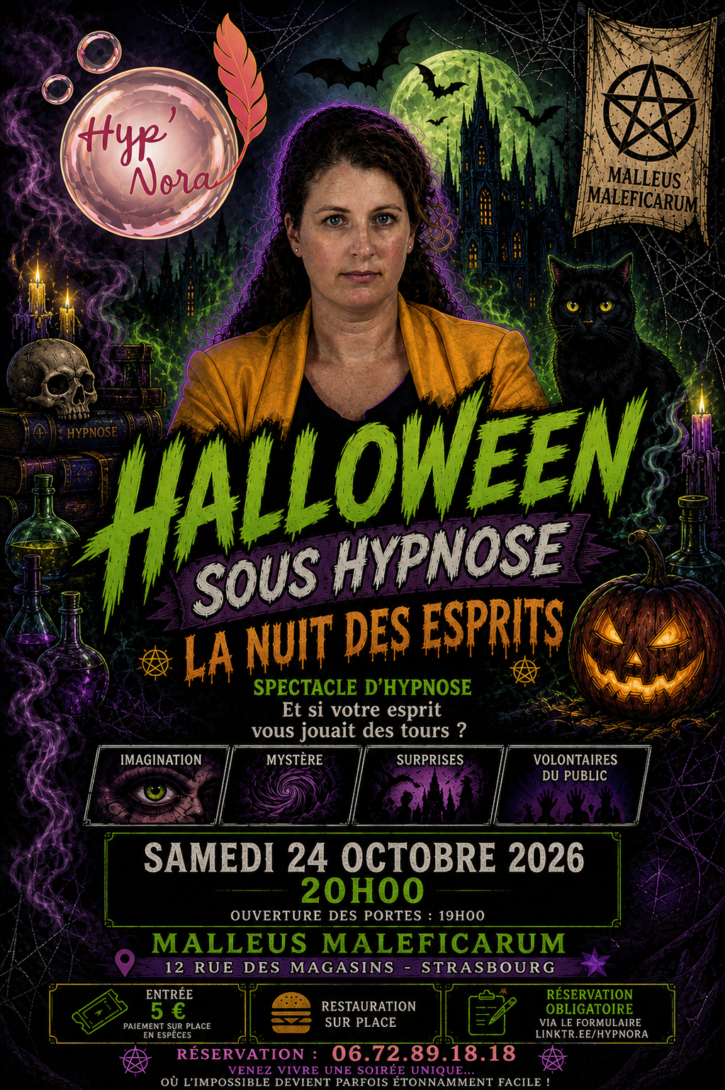 HALLOWEEN SOUS HYPNOSE — LA NUIT DES ESPRITS
