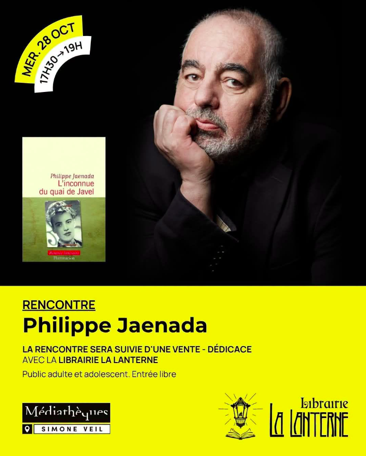 Rencontre avec l&rsquo;auteur Philippe Jaenada